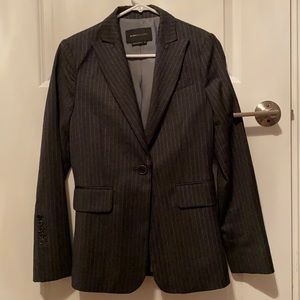 BCBGMaxAzria Pinstripe Wool Blazer